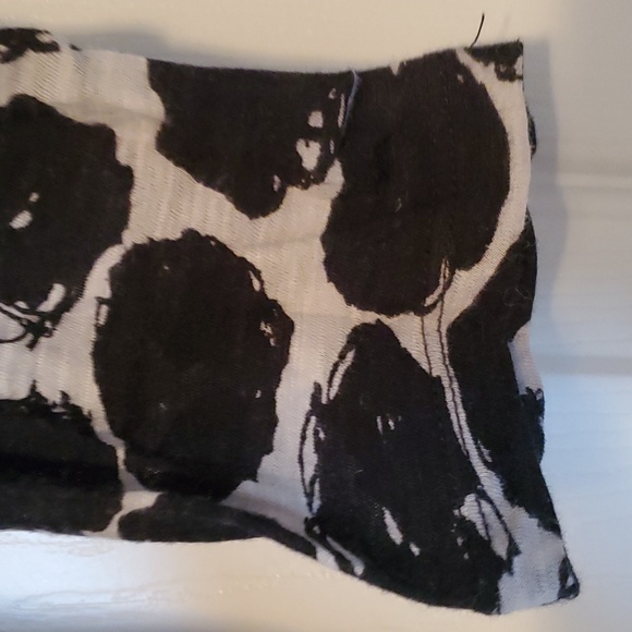 Proenza Schouler black and white ink blot long sleeve tshirt size medium euc - Picture 4 of 4